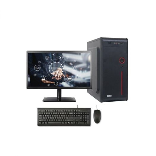 CANAR KASA    H55 ANAKART İNTEL İ3 4GB RAM  320 GB HDD 120 GB SSD 21.5'  MONİTÖR   KABLOLU SET  